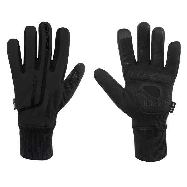Χειμερινά Γάντια X72 Μαύρα Γάντια ενηλίκων