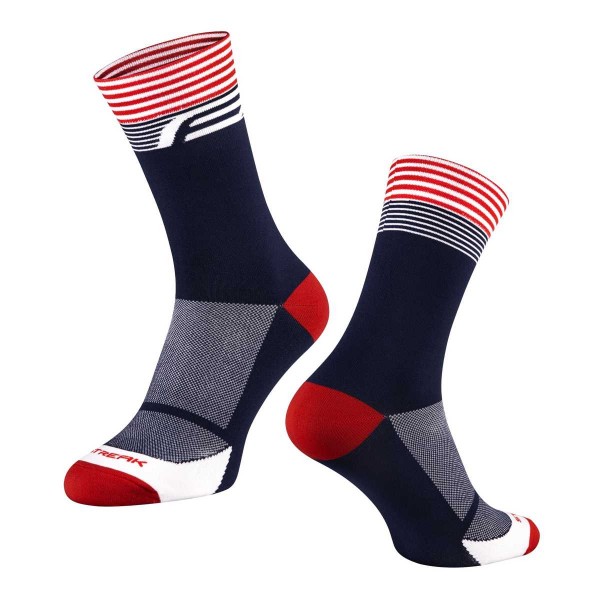 Κάλτσες Force Streak Μπλε / Κόκκινες Κάλτσες - Compression
