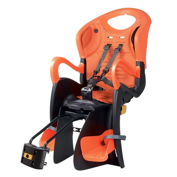 Belleli καθισματάκι μωρού σκελετού Tiger Standard B-Fix Mαύρο-Πορτοκαλί Καθίσματα μωρών