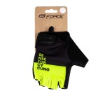 Γάντια Force Fine Μαύρο / Fluo